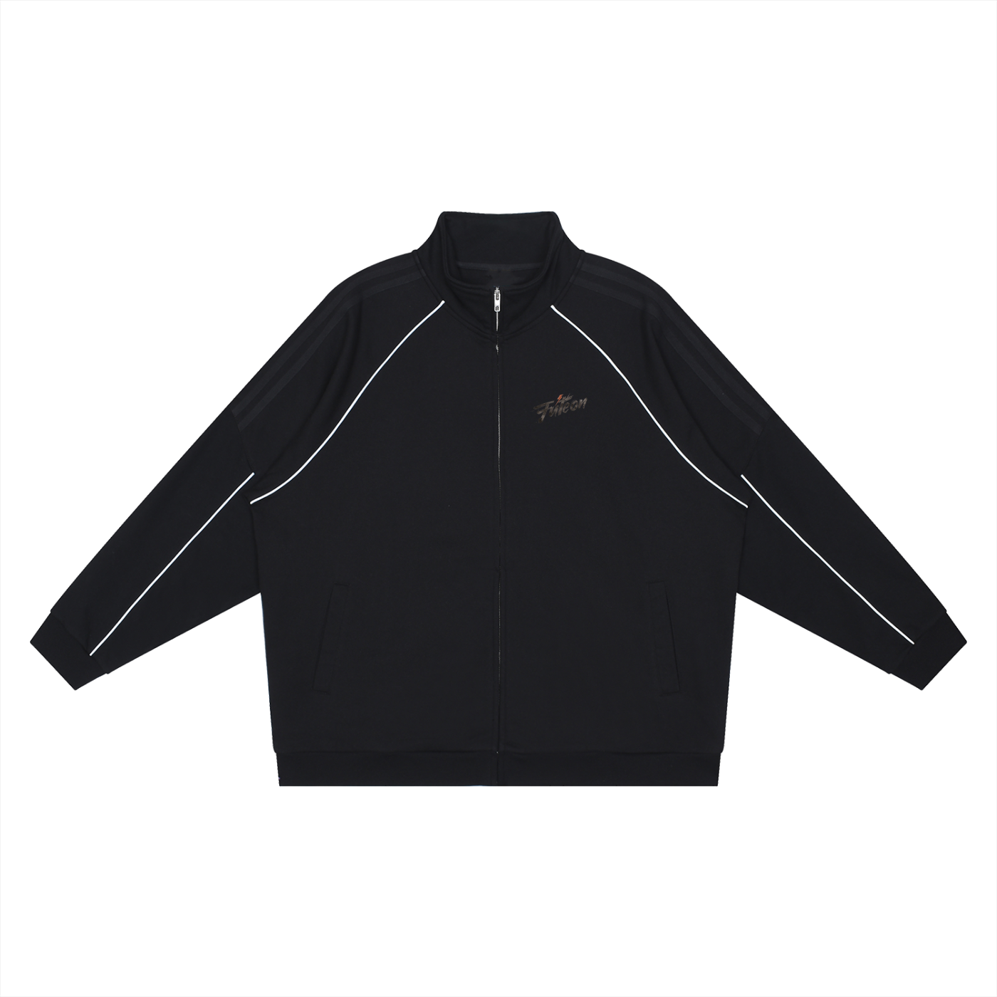 Futéon Reflection Striped Raglan Sleeve Jacket