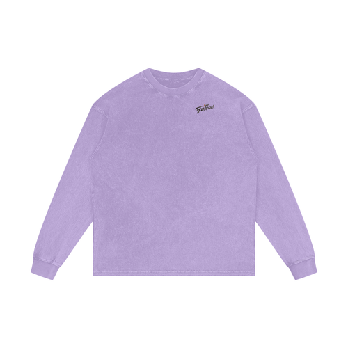 Futéon Acid Wash Oversize Long Sleeve