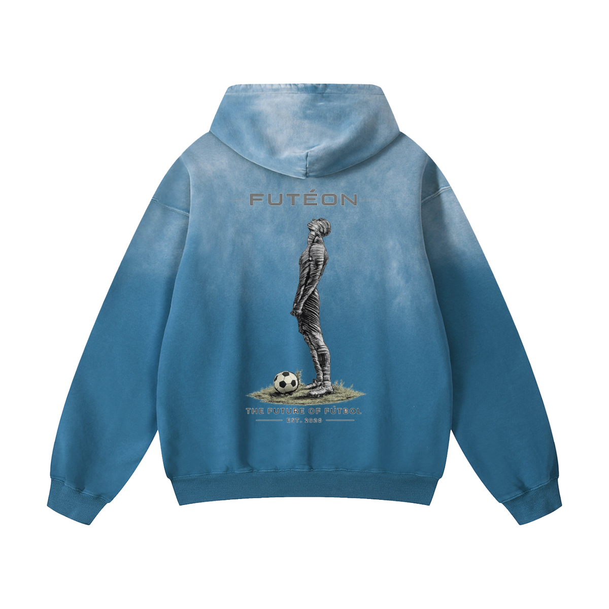 Futéon Heavyweight Sunfade Oversized Hoodie