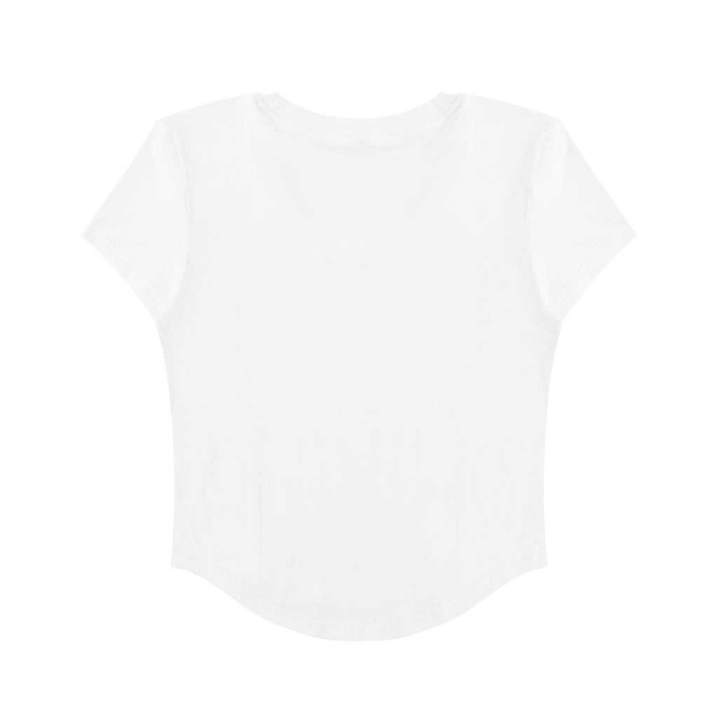 Futéon Women's Paneled Crop T-Shirt