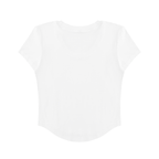 Futéon Women's Paneled Crop T-Shirt