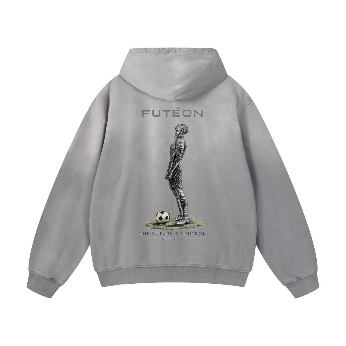 Futéon Heavyweight Sunfade Oversized Hoodie