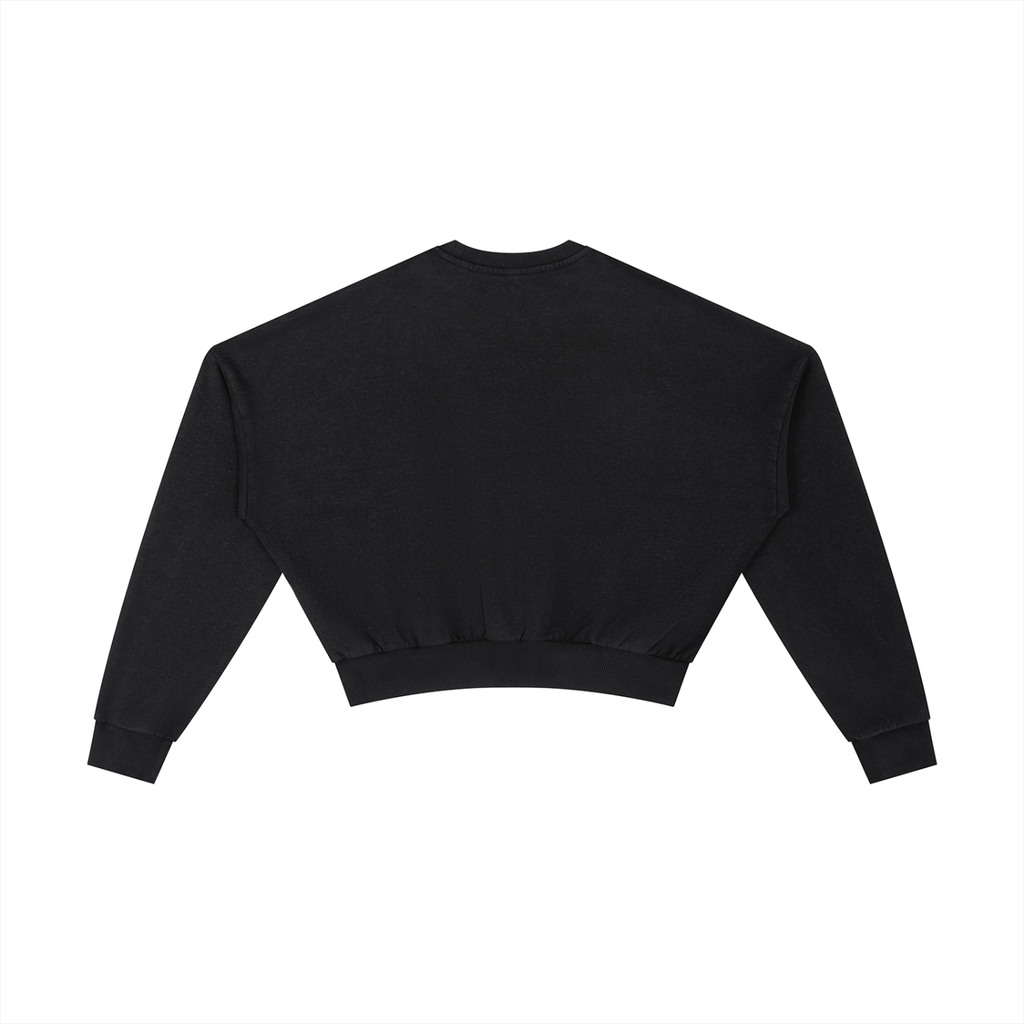Futéon Vintage Washed Cropped Long Sleeve