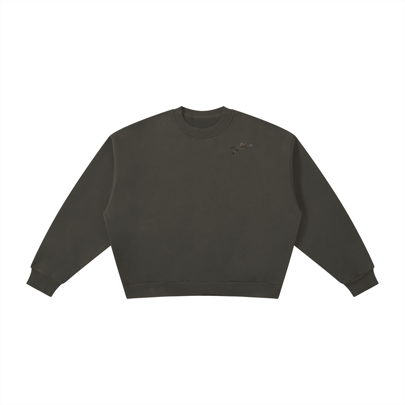 Futéon Boxy Fleece Crewneck Long Sleeve