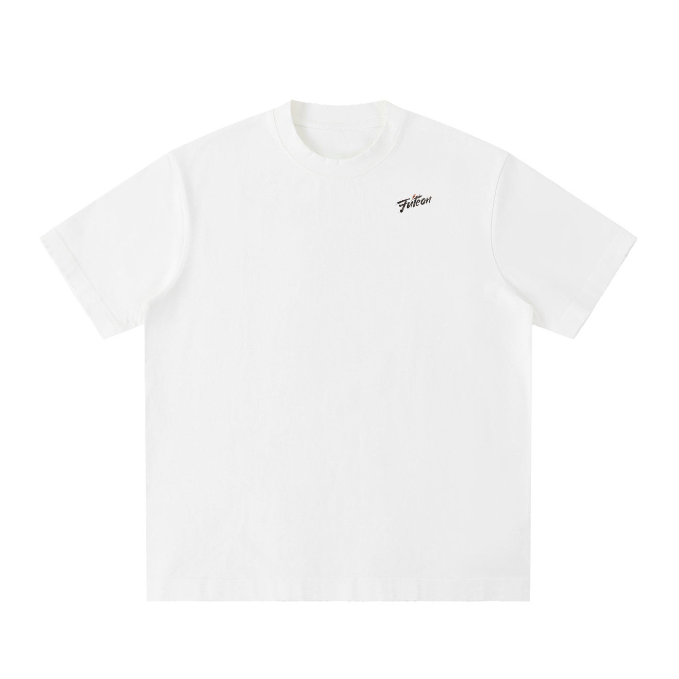 Futéon Heavyweight Vintage Washed Frayed T-Shirt