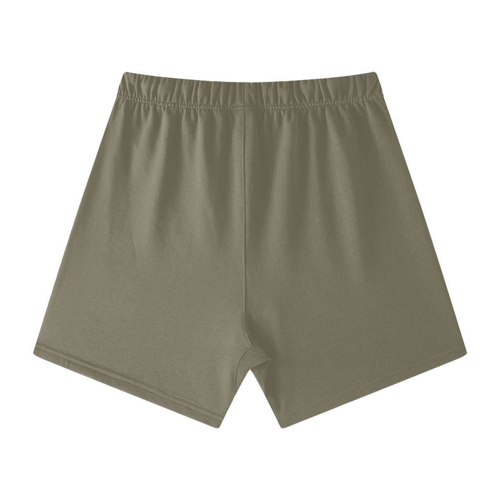 Futéon Unisex Earth Tone Loose Fit Cotton Shorts