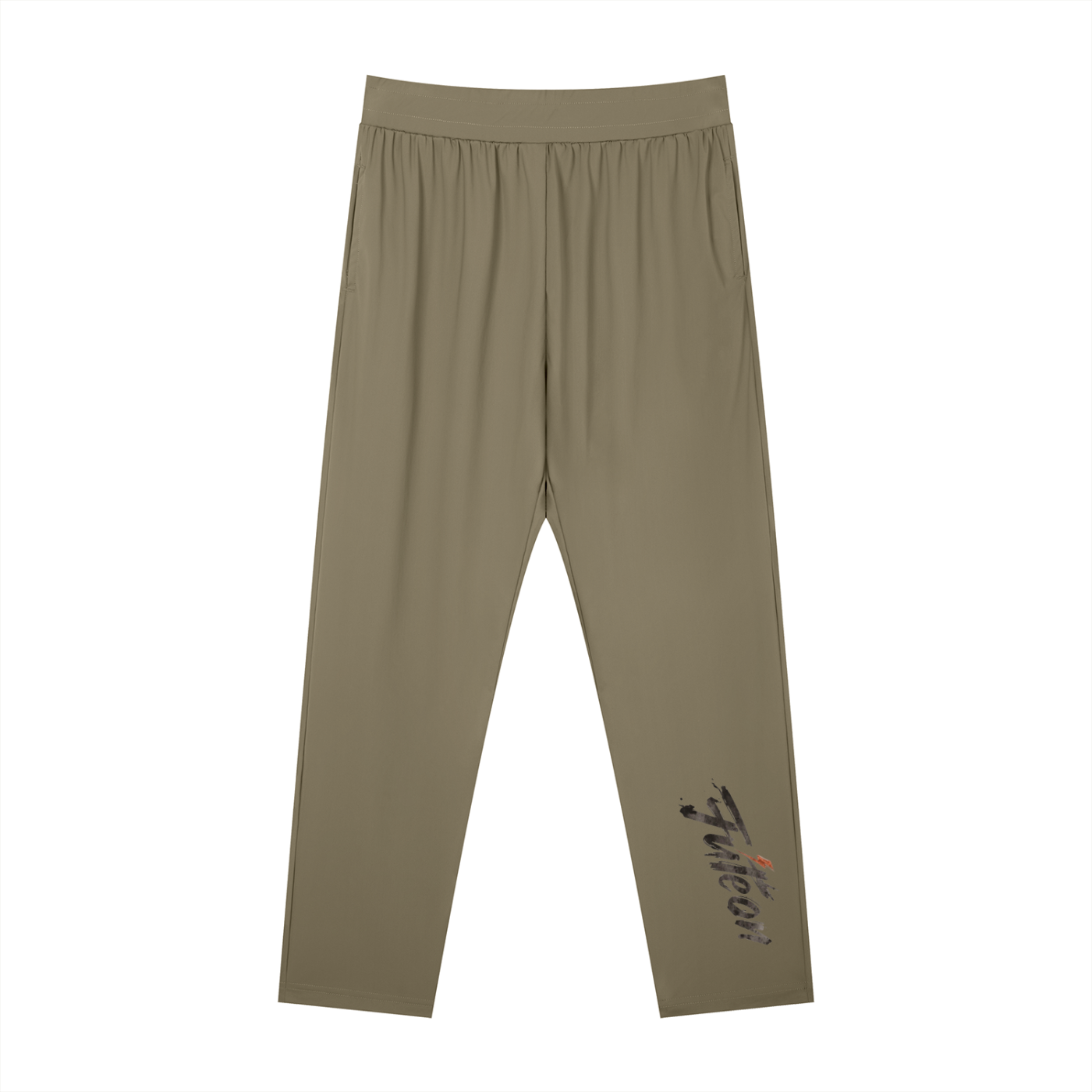 Futéon Men's Straight Leg Elastic Waist Pants