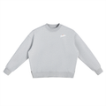 Futéon Fleece Side Slit Crewneck Long Sleeve