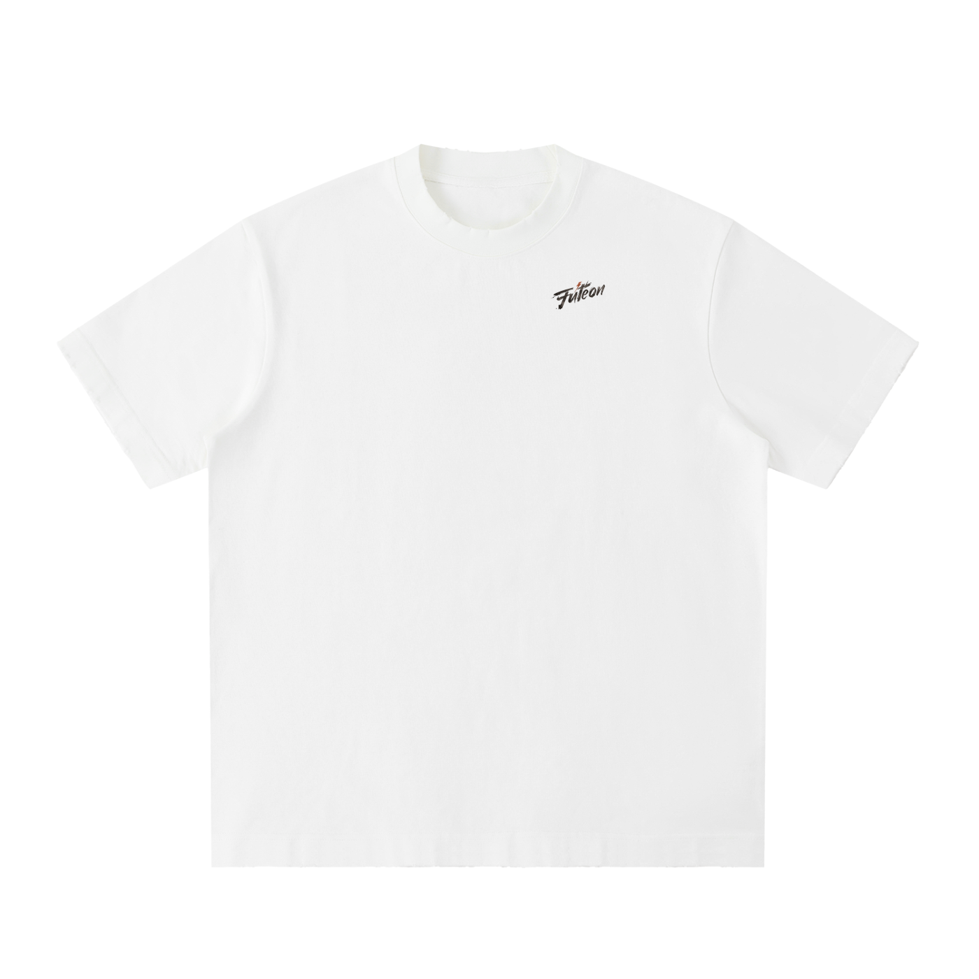 Futéon Heavyweight Vintage Washed Frayed T-Shirt