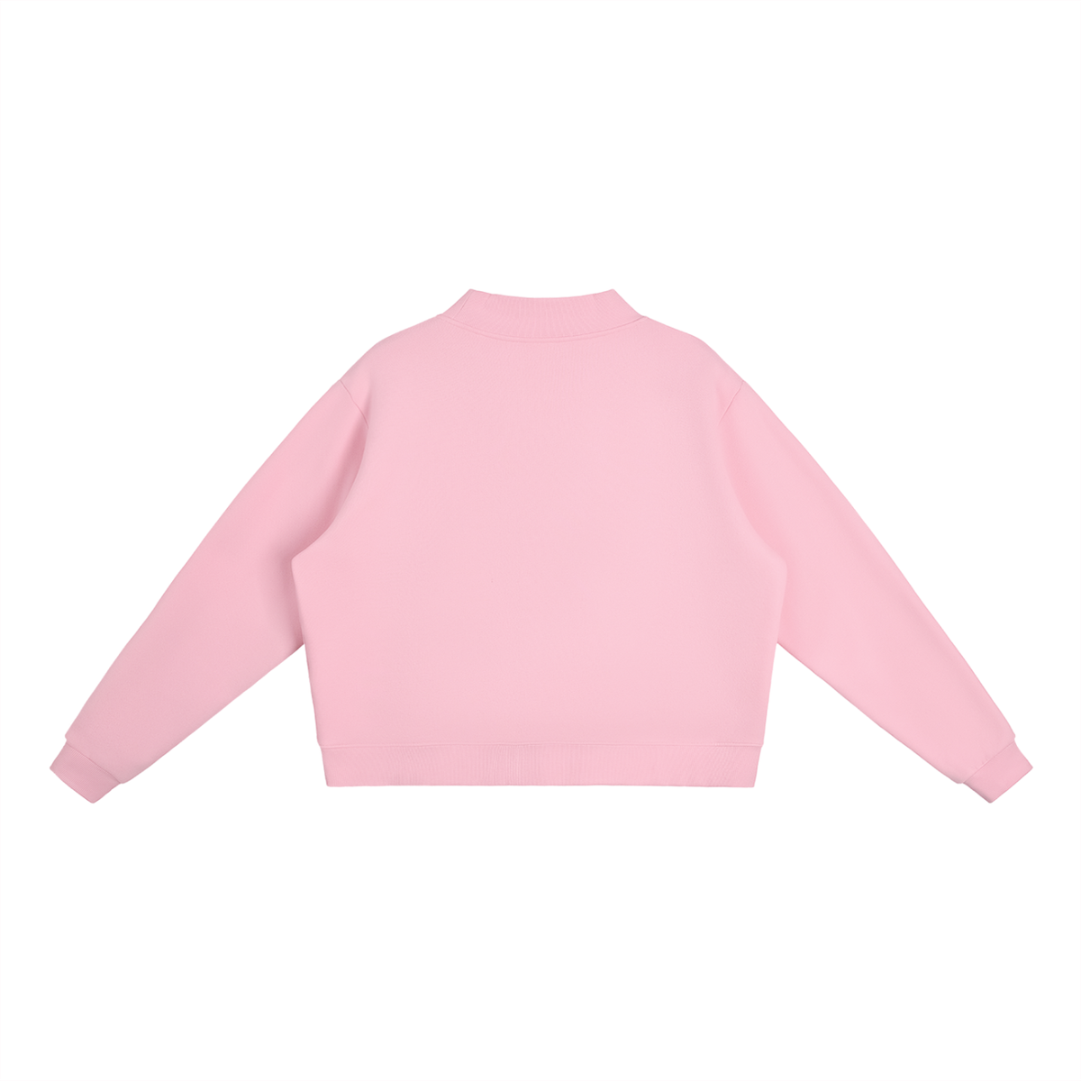 Futéon Essential Fleece Mock-Neck Crew Sweatshirt