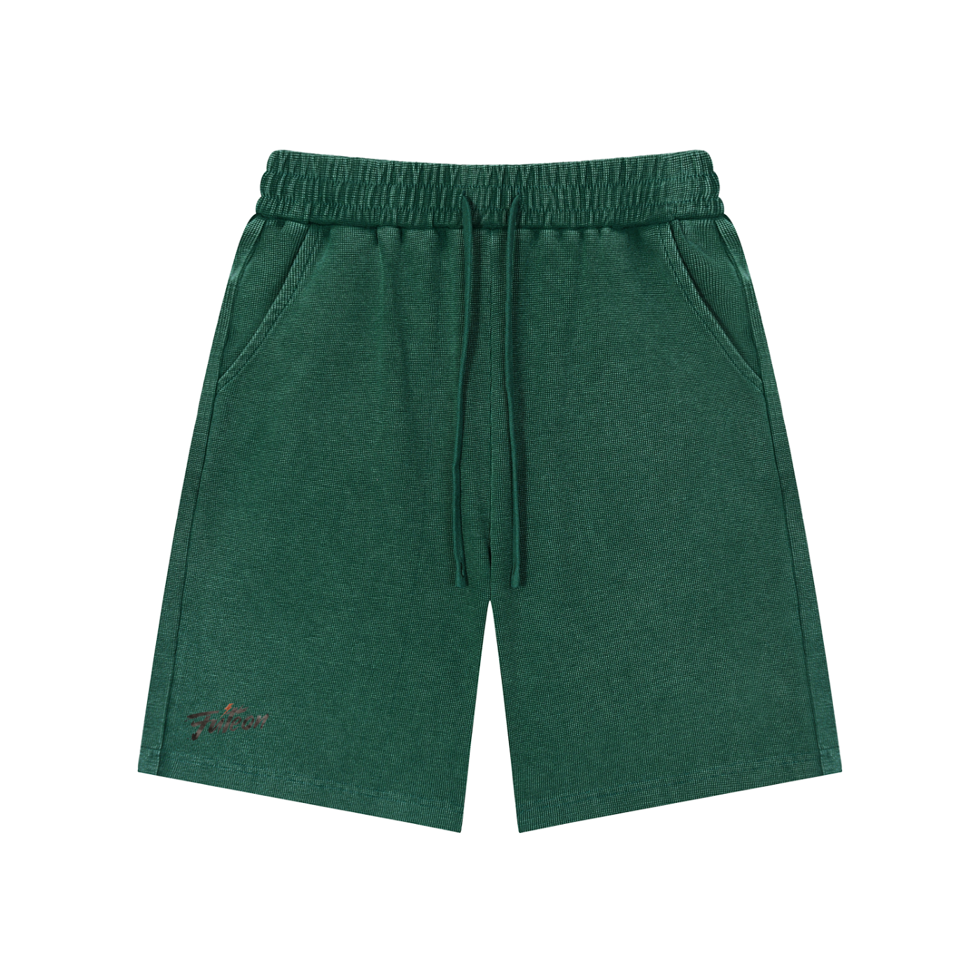 Futéon Mineral Wash Waffle Knit Shorts