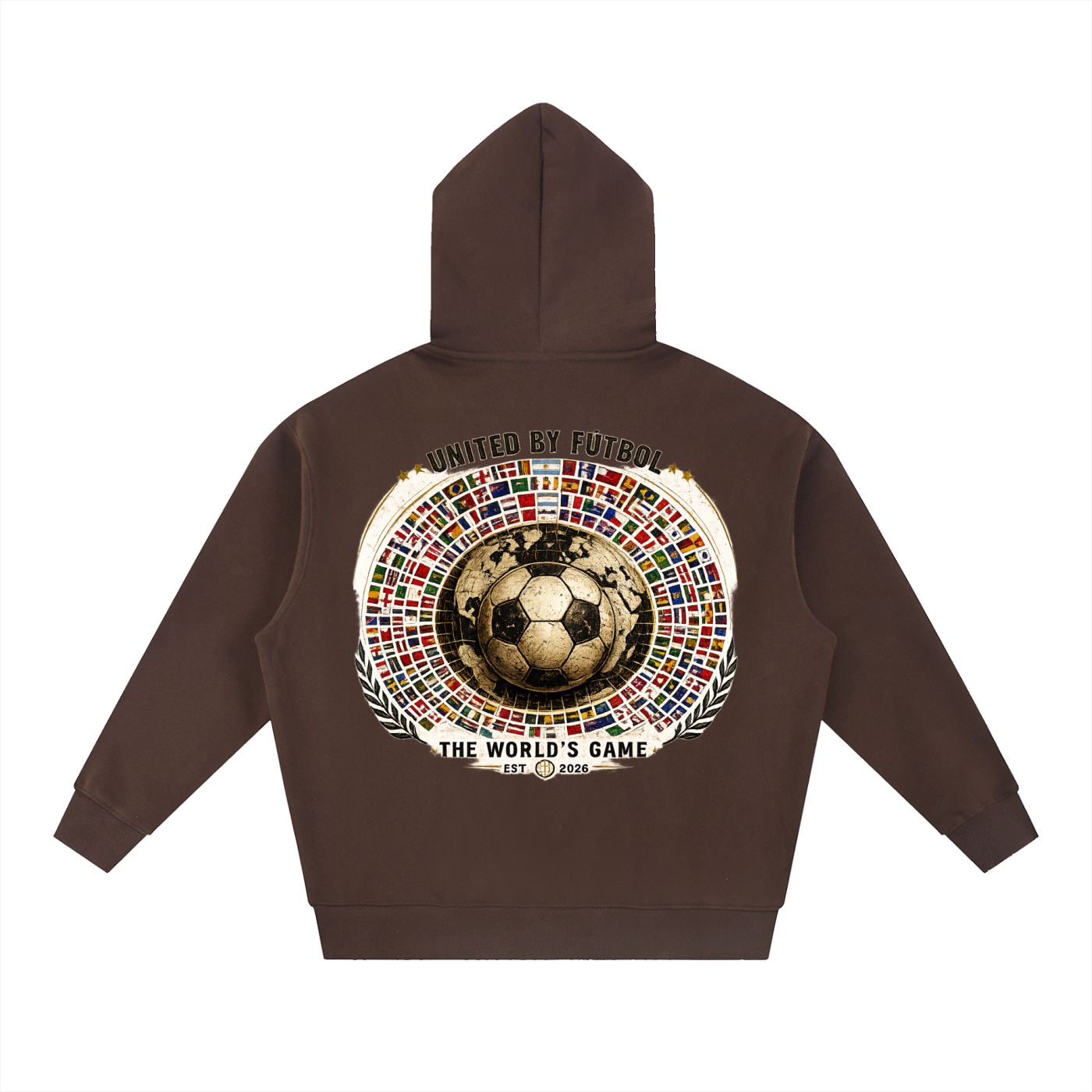 Futéon Essential Oversized Boxy Fit Fleece Hoodie