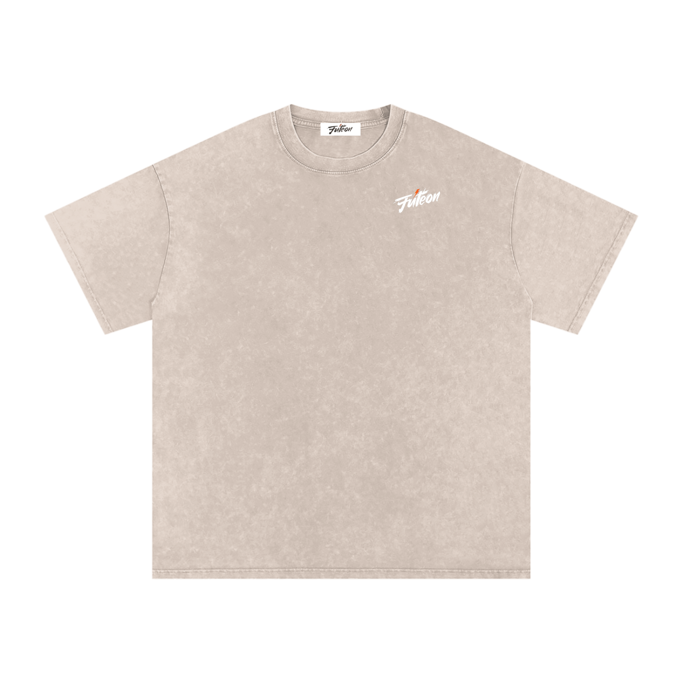 Futéon Snow Washed Oversized Cotton T-Shirt