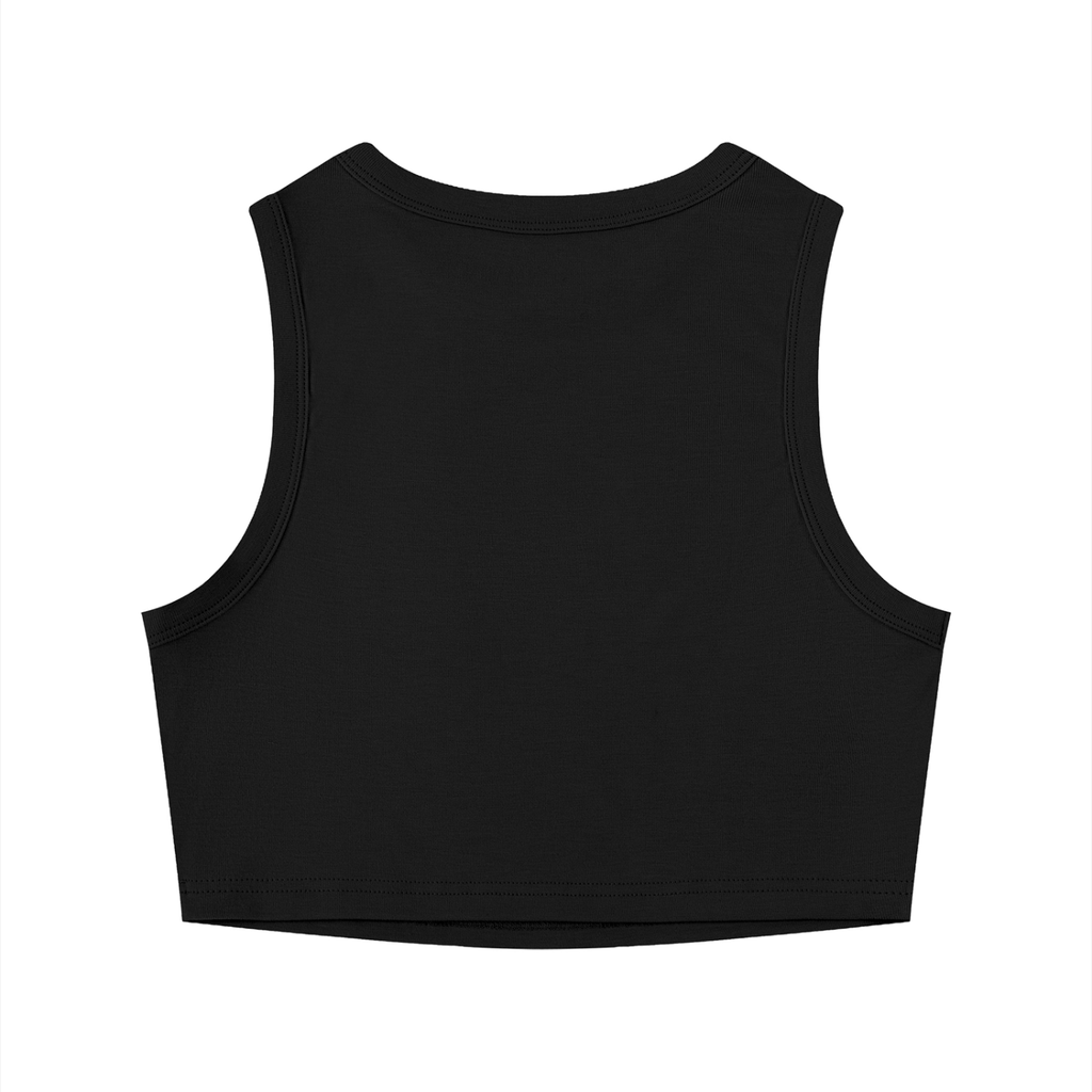 Futéon Women's Tight Crewneck Crop Tank Top