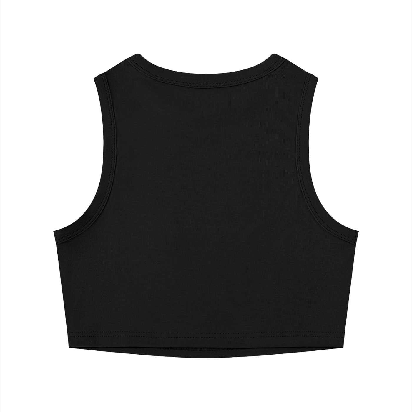 Futéon Women's Tight Crewneck Crop Tank Top