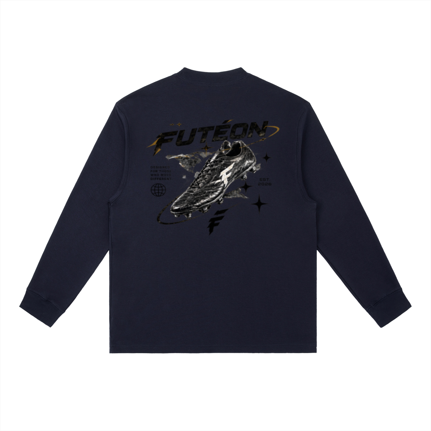 Futéon Essential Crewneck Long-Sleeve T-Shirt