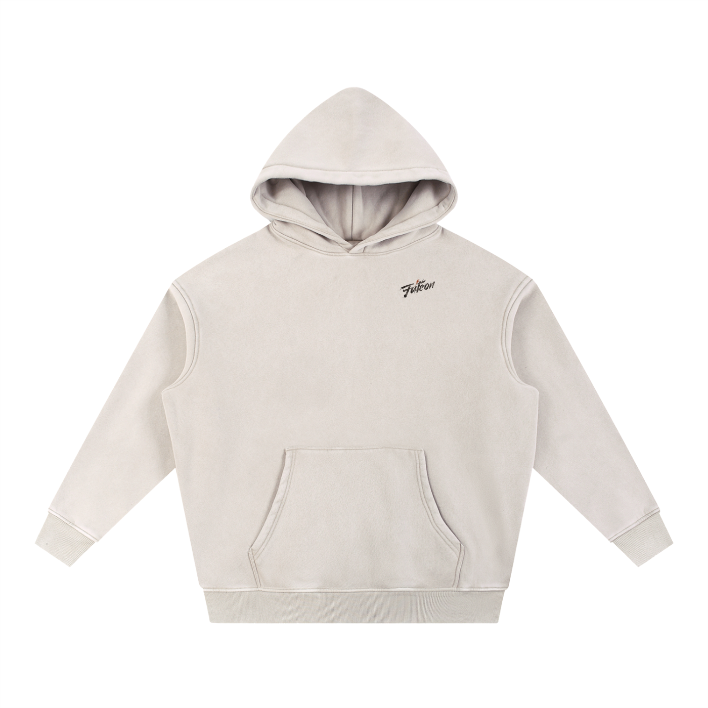 Futéon Snow Wash Fleece Oversize Hoodie