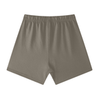 Futéon Unisex Earth Tone Loose Fit Cotton Shorts