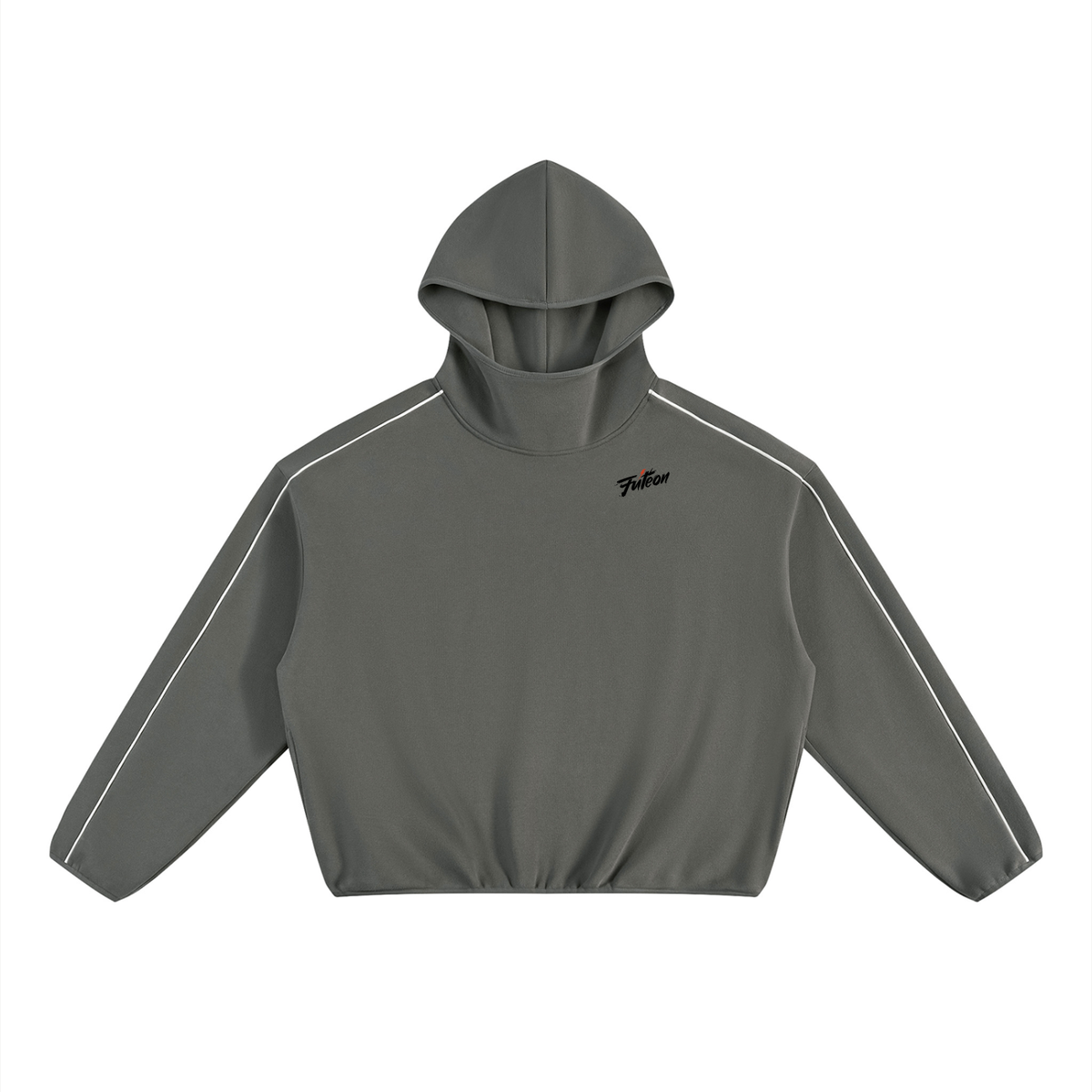 Futéon Boxy Piping Fleece Hoodie