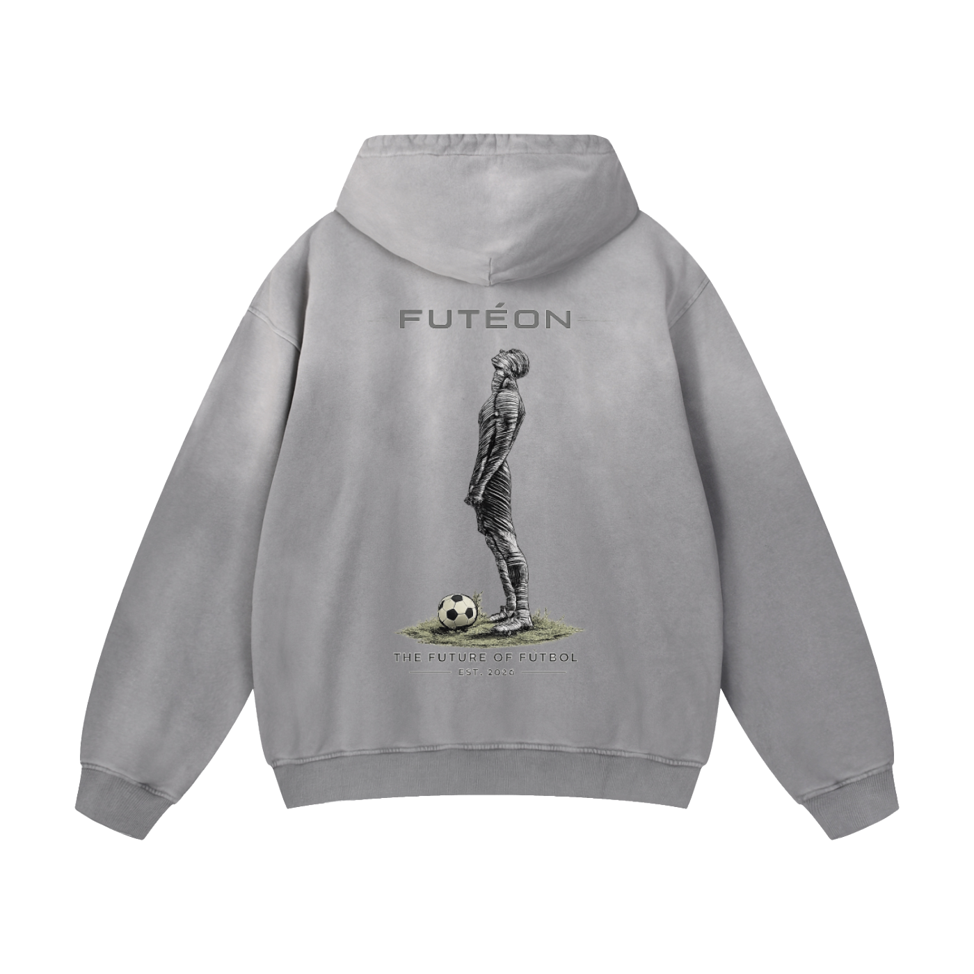 Futéon Heavyweight Sunfade Oversized Hoodie