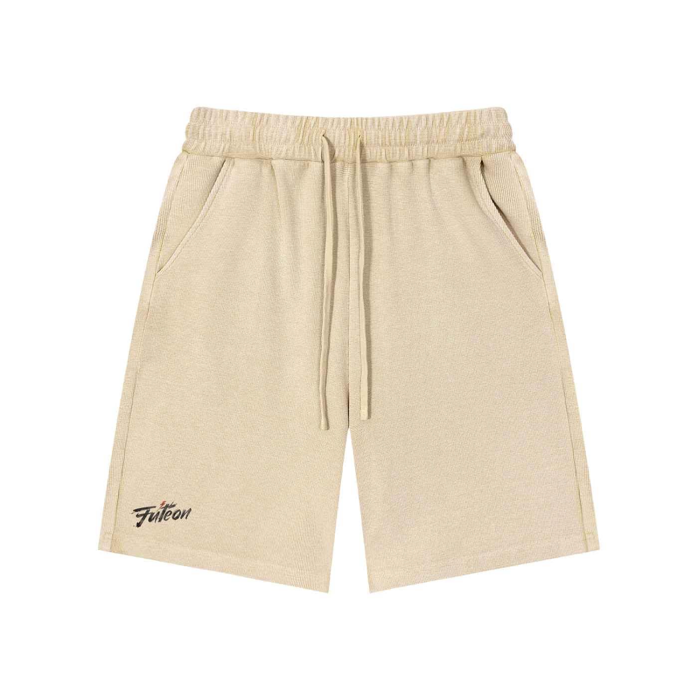 Futéon Mineral Wash Waffle Knit Shorts