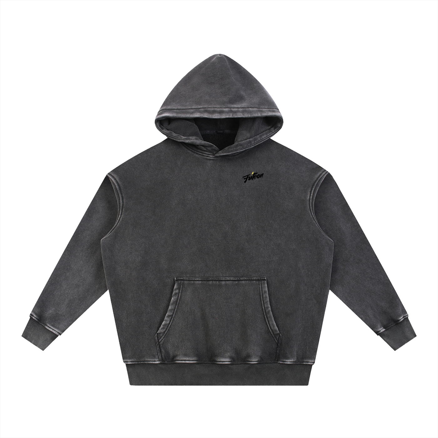 Futéon Snow Wash Fleece Oversize Hoodie