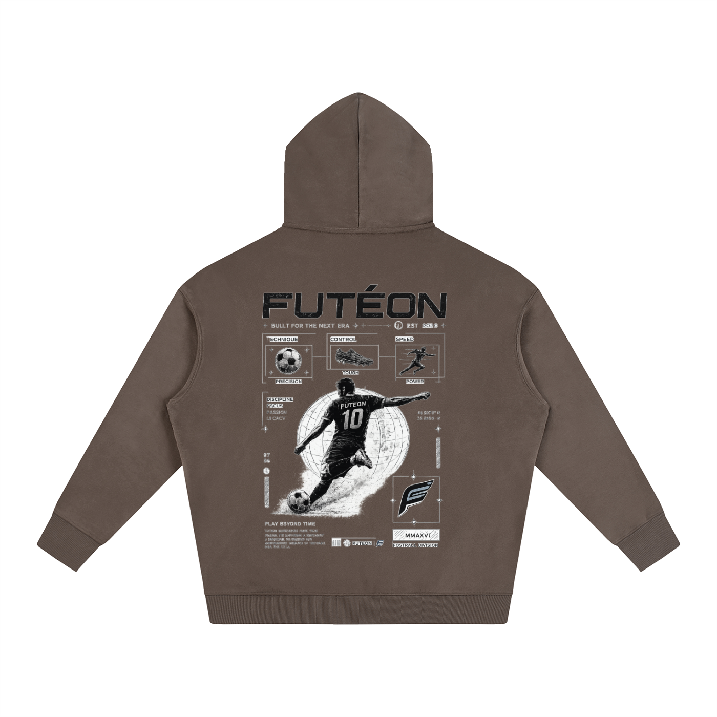 Futéon Oversize Fleeced Hoodie