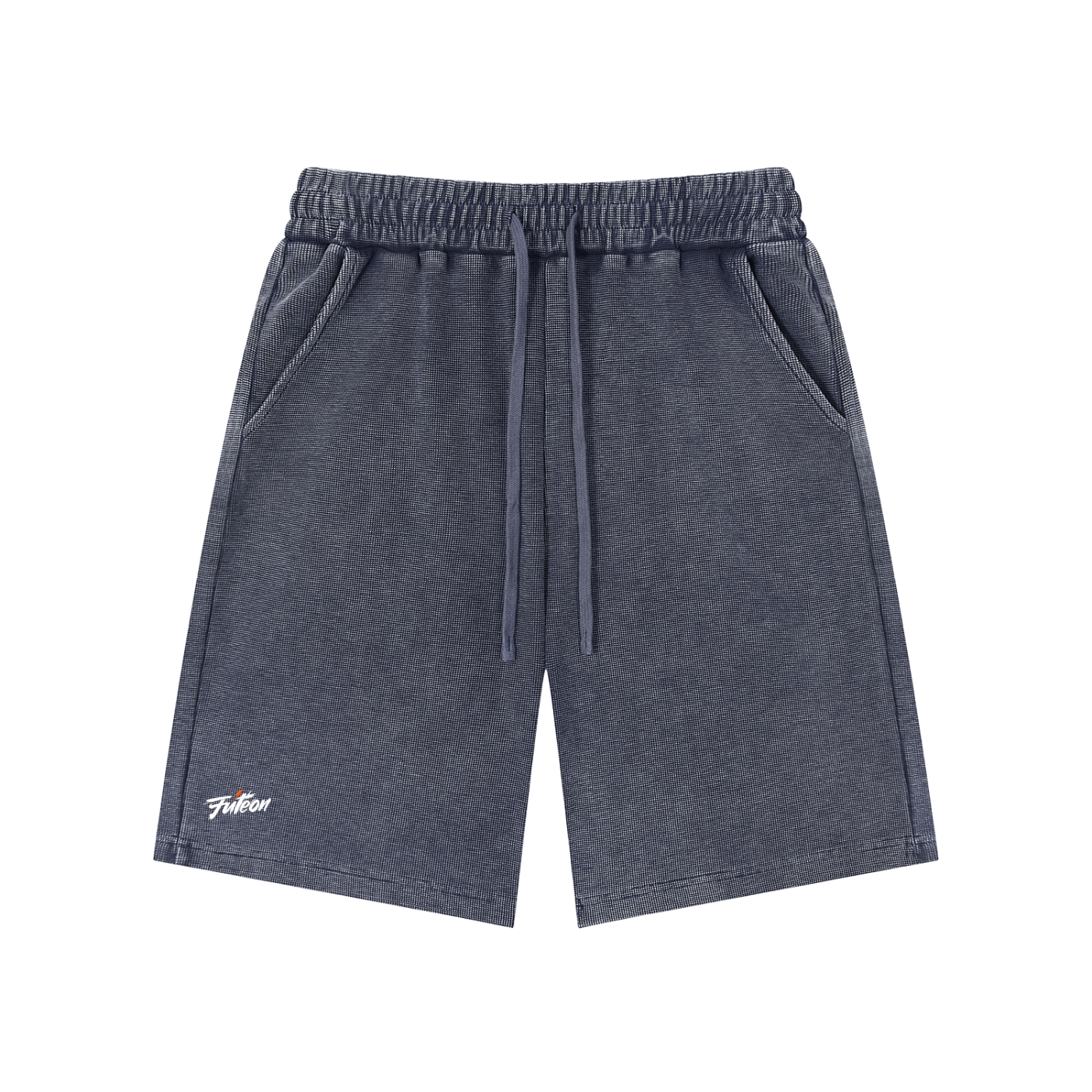 Futéon Mineral Wash Waffle Knit Shorts