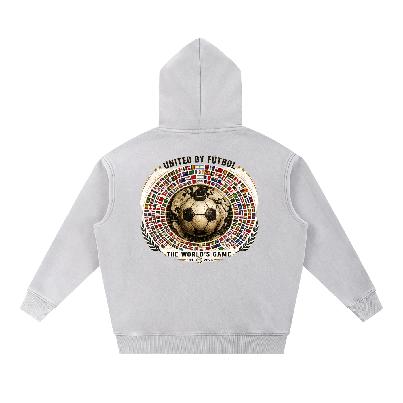 Futéon Snow Wash Fleece Oversize Hoodie