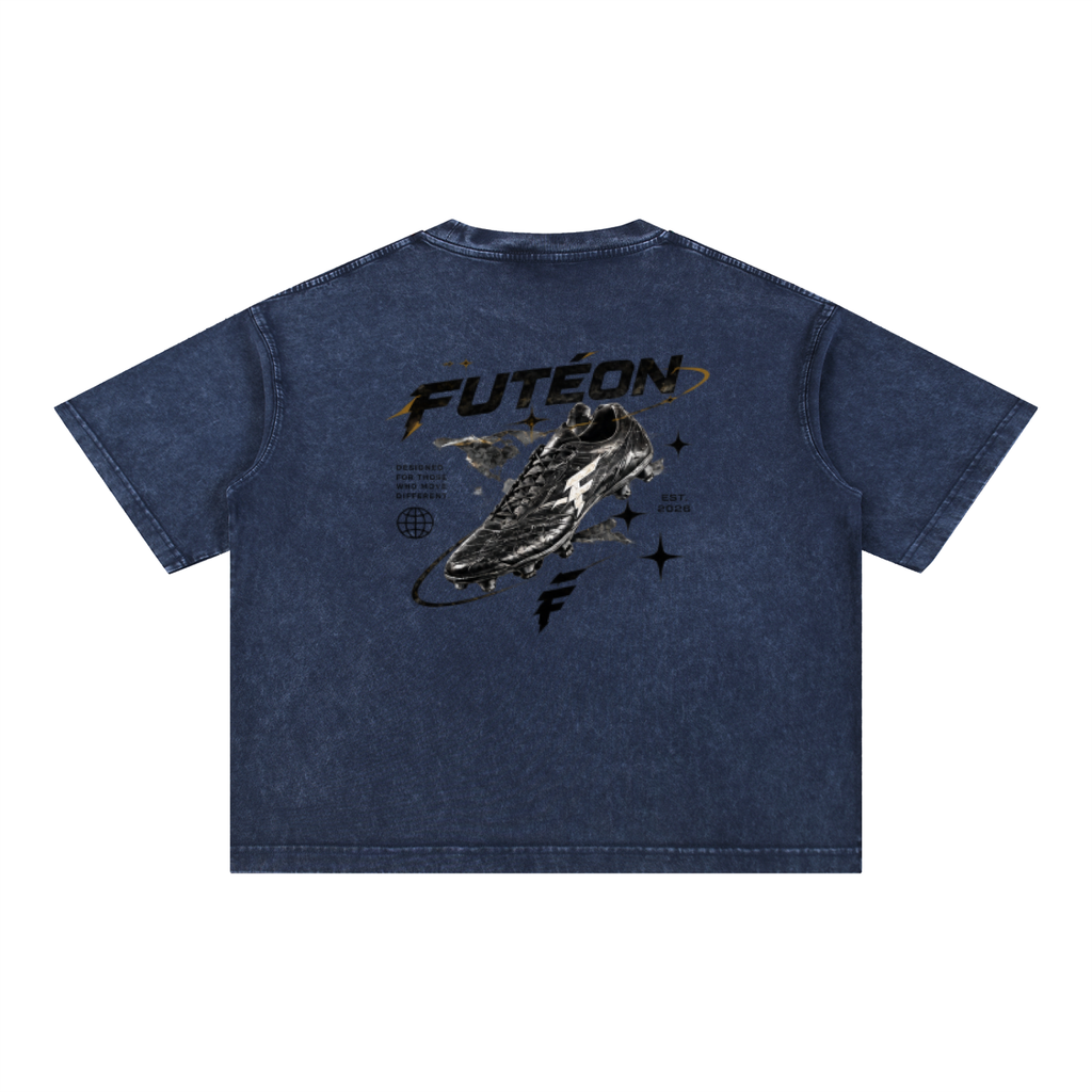 Futéon Mineral Wash Boxy Cotton T-Shirt