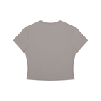 Futéon Women's Crewneck Crop T-Shirt