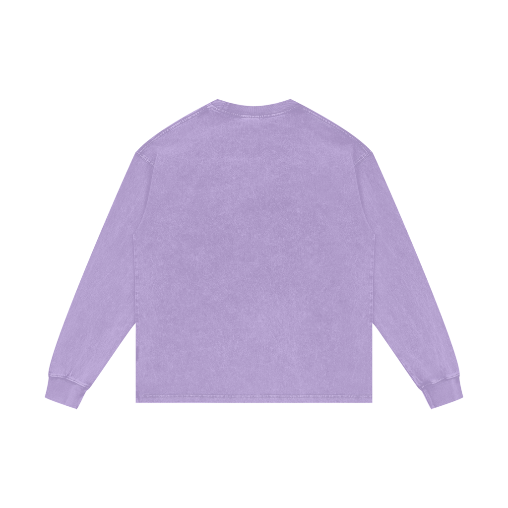 Futéon Acid Wash Oversize Long Sleeve