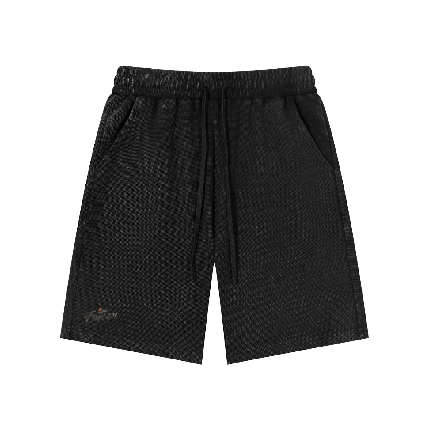 Futéon Mineral Wash Waffle Knit Shorts