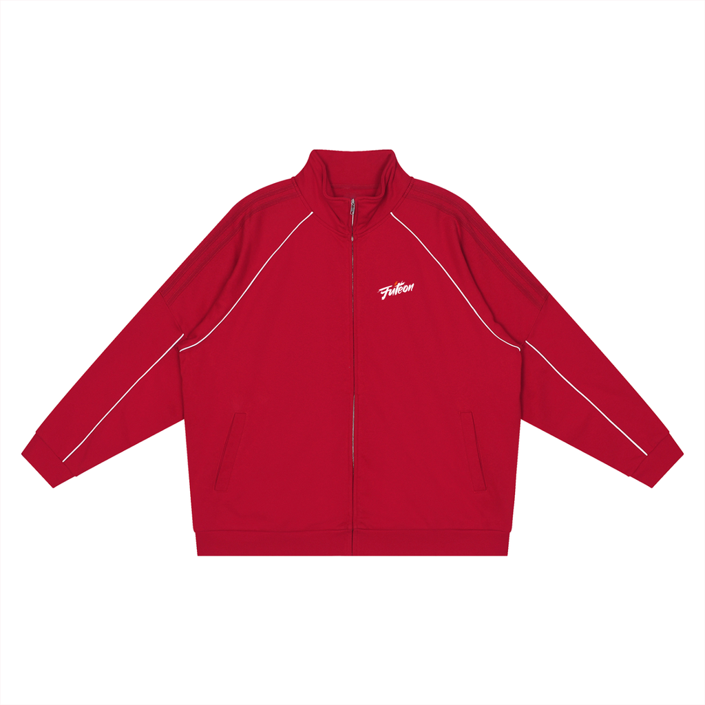 Futéon Reflection Striped Raglan Sleeve Jacket